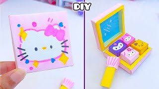 DIY Cute Sanrio eyeshadow box made of paper  paper craft  things to do  art and craft shorts [upl. by Cornie451]