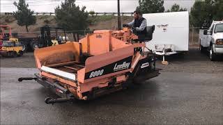 LeeBoy L8000T Paver [upl. by Guibert]