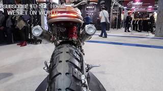 Beautiful British Handmade Scrambler THE CCM SPITFIRE Motorcycle Live 2017 [upl. by Ainaj]