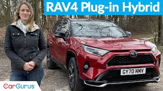 2021 Toyota RAV4 PlugIn Hybrid Is this one of the best PHEVs on sale [upl. by Maribeth]