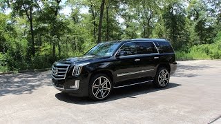 2015 Cadillac Escalade  Review in Detail Start up Exhaust Sound and Test Drive [upl. by Willamina]