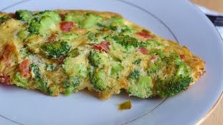 Broccoli Omelette [upl. by Htrowslle]