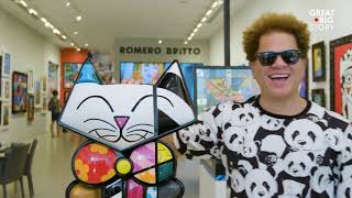 Lets Learn about Artist Romero Britto [upl. by Heinrich]