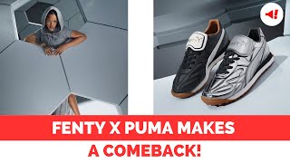 Rihannas Fenty x Puma Makes a Stylish Comeback with Avanti Sneaker Design [upl. by Nacul]