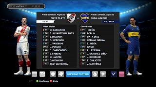 Liga Argentina para pes 2013 Torneo Inicial 2013 [upl. by Henke]