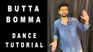 ButtaBomma Dance Tutorial  Step By Step  Akshay Bhosale [upl. by Dhu]