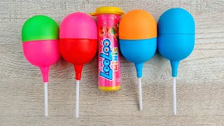 🍭Learn Colors with lollipops and Sweets  Lollipops Unpacking  ASMR  Satisfying Video [upl. by Nerac]