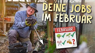 Diese Gartenarbeiten solltest du im Februar erledigen 🌱 [upl. by Kudva]