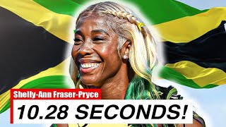 THE NEW 100 METER WORLD RECORD ShellyAnn Fraser Pryce amp Elaine ThompsonHerah [upl. by Rintoul]