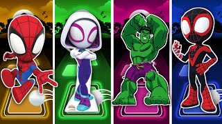 Marvel Venom Cartoon 🆚 Ironman 🆚 Spiderman🆚 Hulk🆚 Miles Morales💥💫 Who Is Stronger 💪⁉️ [upl. by Marjy]