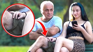 🔥Extreme TOUCHING Prank Teen girl and old man  Best of Just For Laughs 😲🔥💃 [upl. by Solegna709]