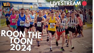 Roon the Toon 2024 LIVE 🔴 Kilmarnock 10K Road Race [upl. by Aihsatal]