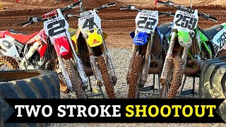 Whats the BEST 250 Two Stroke Dirt Bike  Throwback Two Stroke Garage Build Shootout [upl. by Lau]