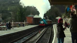 Day Out With Thomas Llangollen Railway 220214 Part 2 [upl. by Willock]