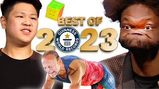 BEST OF 2023  Guinness World Records [upl. by Ahsiekat]