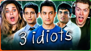 3 IDIOTS w Kristen amp Michael Movie Reaction  Aamir Khan  Kareena Kapoor  Madhavan [upl. by Enelyak]