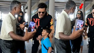 Kashmira Shah Fight Big Fight With Fan For Hubby Krushna Abhishek  Airport  Watch Full Video [upl. by Adneral]