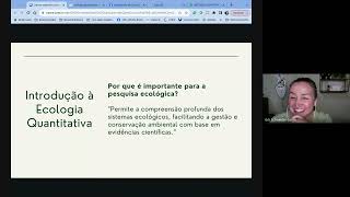 Métodos quantitativos em ecologia  Introdução a Ecologia Quantitativa [upl. by Ecar]