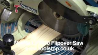 Makita LF1000 10in260mm Flipover Saw [upl. by Oirretna]