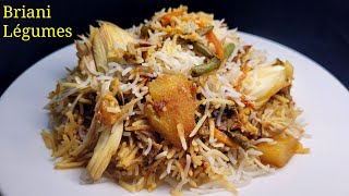 Recette Briani LÃ©gumes Mauricien Facile en Kreol ðŸ‡²ðŸ‡º  Rostone Veg Biryani [upl. by Rolat]