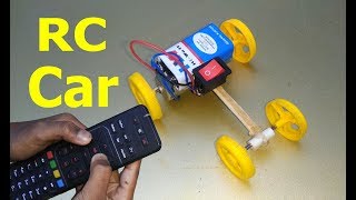 how to make rc remote control car at home [upl. by Westbrooke]