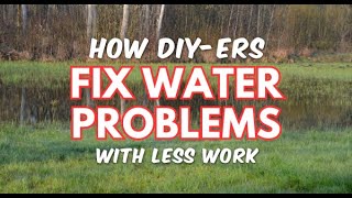 EASY DIY French Drain Full Tutorial  Skill Level 2 [upl. by Fee]