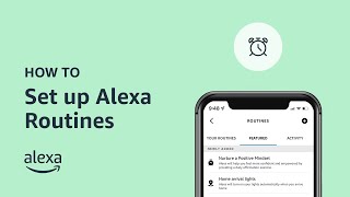 How to get started with Alexa Routines  ALEXA FEATURE TO TRY [upl. by Dalia]