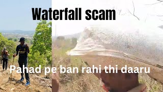 chinchoti waterfallscam pahad pe ban rahi thi daaruvlog youtuber youtube subscribe veiws [upl. by Sirraf166]