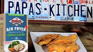 Air Fryer Chicken  Louisiana Air Fryer Seasoned Coating Mix [upl. by Onaivlis48]