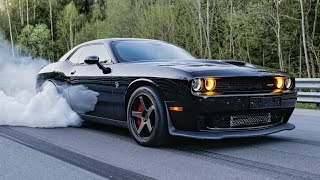 1200 лс Dodge Challenger HELLCAT Ужас поамерикански [upl. by Fairlie51]