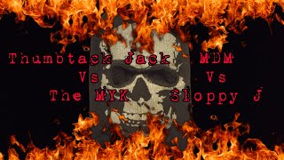 Thumbtack Jack VS MYK Sloppy J VS MDM wrestlingcommunity family rare [upl. by Subak458]