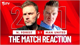 NOTTINGHAM FOREST 21 MANCHESTER UNITED Adam and Jays LIVE Match Reaction [upl. by Anizor]