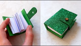 DIY Mini Diary from Matchbox  DIY Mini Notebook  Best out of Waste [upl. by Kilah249]