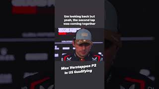 Max Verstappen US GP Interview maxverstappen f1interviews f1 formulaone formula1 austin [upl. by Cherye535]