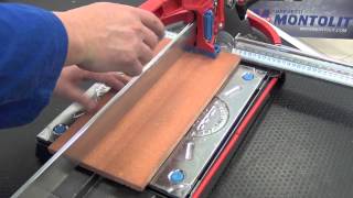 Cutting terracotta with manual tile cutter [upl. by Cirle]