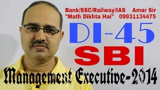 Data Interpretation45 SBI Management Executive2014 Shortcut Tricks By Amar Sir [upl. by Enaud]