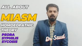 Homoeopathic Miasmatic Theory of Dr Hahnemann  Psora Syphilis Sycosis  Chronic Disease [upl. by Hannazus]