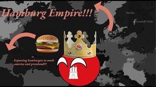 Building a Hamburg Empire in Universalis [upl. by Lyris]