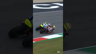 Dominique Aegerter’s spectacular TRIPLE OVERTAKE in Mugello’s 2022 MotoE race 🤯🇮🇹 ItalianGP [upl. by Annoyed]