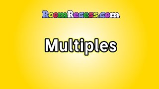 Multiples eLearning Video Math Lesson for Kids [upl. by Oidualc753]