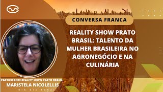 Reality Show Prato Brasil Talento da mulher brasileira no agronegócio e na culinária [upl. by Eeuqram46]