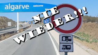 Algarve mit Wohnmobil Über Campingverbote Freistehen uvm VLOG 23 Vanlife  Roadtrip Portugal [upl. by Aynwat]