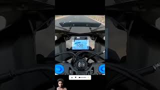 Yamaha R15M❤️ BS7  New model 2023  Top speed Test status shorts viral bike subscribesupport [upl. by Adimra]