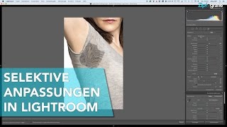 Selektive Anpassungen mit Korrekturpinsel in Photoshop Lightroom  Zipfografie Folge 14 [upl. by Oniram]