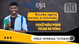 Encceja 2022 solicita agora mesmo o seu simulado encceja estudos prova [upl. by Mak]