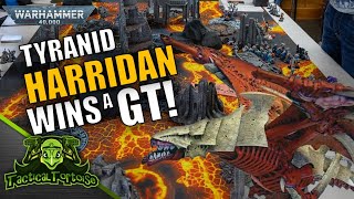 Tyranid HARRIDAN Wins a 40k GT  Warhammer 40k Tyranids Tactics News amp Reviews [upl. by Darwin]