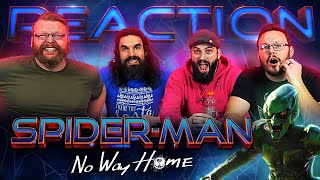 SPIDERMAN NO WAY HOME  Official Trailer REACTION [upl. by Nirehs]