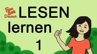 Deutsch lesen lernen für Kinder Teil 1 [upl. by Edna]