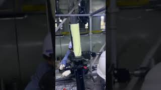 600 mm cable cover unshielding with machine [upl. by Radke]