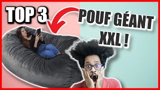 TOP 3  Meilleur POUF GÉANT 2023 [upl. by Henghold]